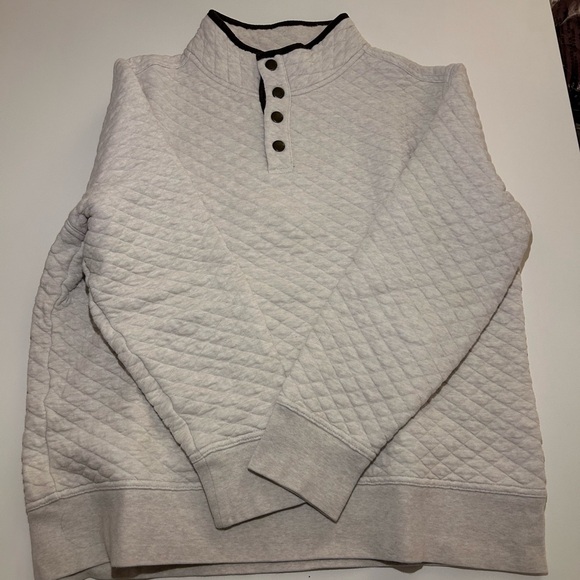 Banana Republic Other - Banana Republic White/Cream Quilted Sweater